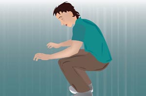 如何做鲤鱼打挺